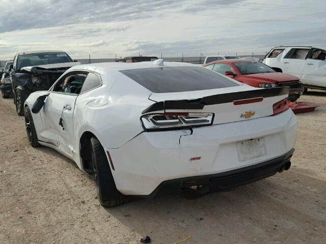 1G1FE1R71H0182166 - 2017 CHEVROLET CAMARO SS WHITE photo 3