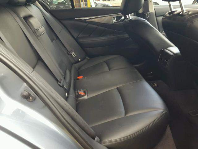 JN1BV7AP2EM680436 - 2014 INFINITI Q50 BASE Grafito foto 6