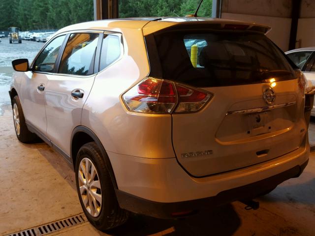 5N1AT2MV9GC750949 - 2016 NISSAN ROGUE S SILVER photo 3