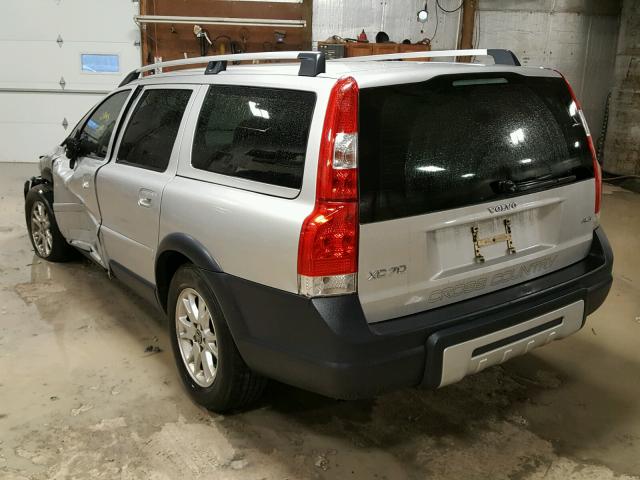 YV1SZ592651177325 - 2005 VOLVO XC70 SILVER photo 3