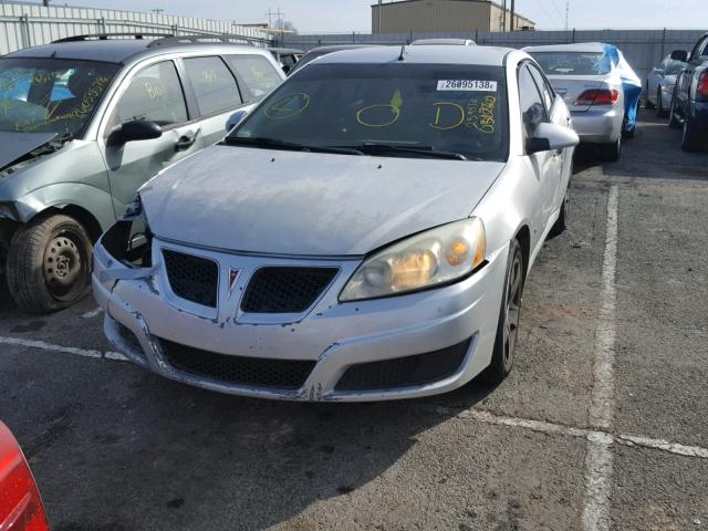 1G2ZJ57B194239530 - 2009 PONTIAC G6 SILVER photo 2