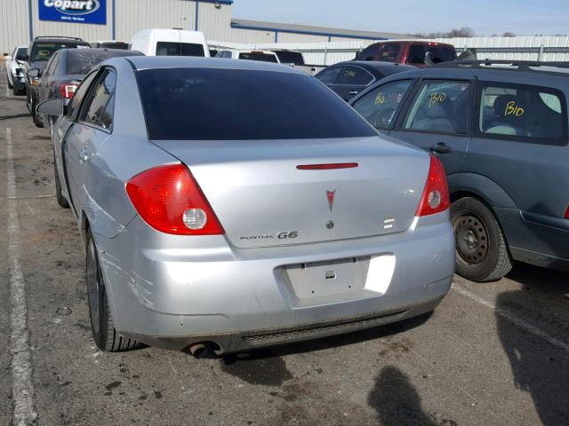 1G2ZJ57B194239530 - 2009 PONTIAC G6 SILVER photo 3