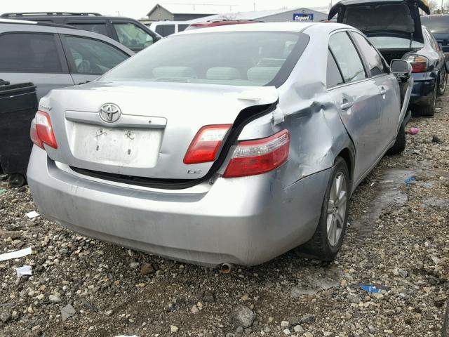 4T1BE46K77U590710 - 2007 TOYOTA CAMRY NEW SILVER photo 4