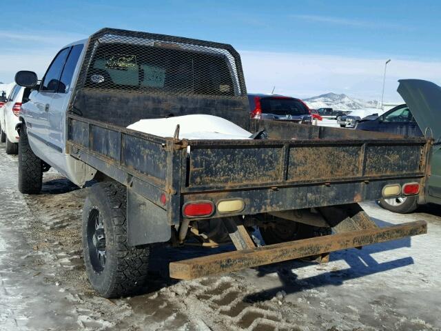 1B7KF2360WJ176844 - 1998 DODGE RAM 2500 SILVER photo 3