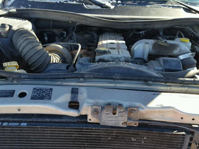 1B7KF2360WJ176844 - 1998 DODGE RAM 2500 SILVER photo 7