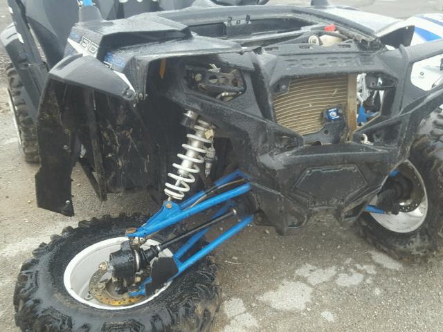 4XAVE7EA0EB180844 - 2014 POLARIS RZR 800 S BLUE photo 9