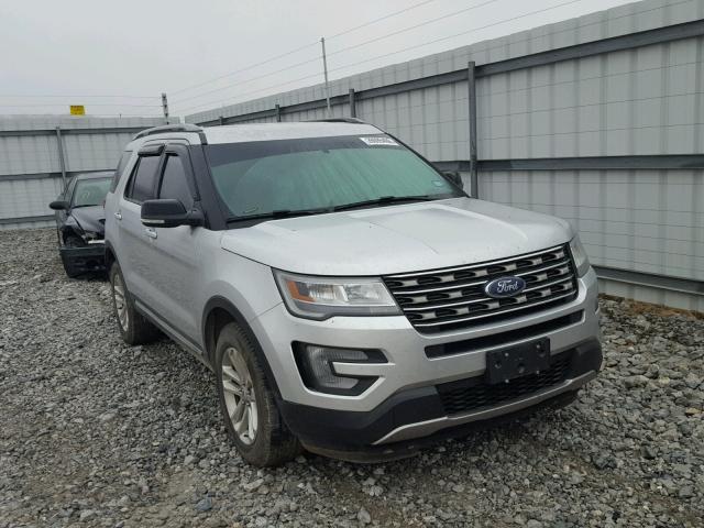 1FM5K7DH7HGC04866 - 2017 FORD EXPLORER X SILVER photo 9