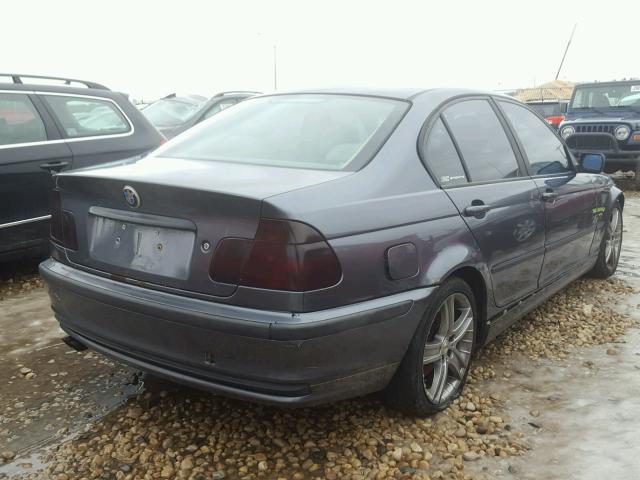 WBAAV33411FU78171 - 2001 BMW 325 I BLUE photo 4