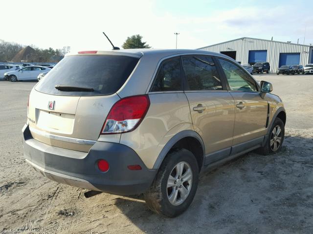 3GSCL33P18S547673 - 2008 SATURN VUE XE TAN photo 4