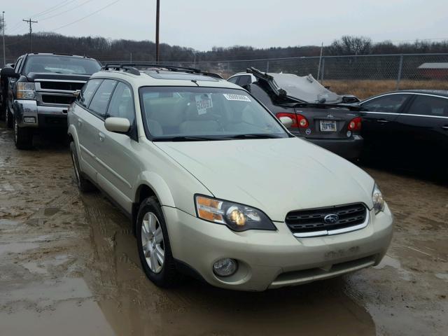 4S4BP62CX57348428 - 2005 SUBARU LEGACY OUT TAN photo 1