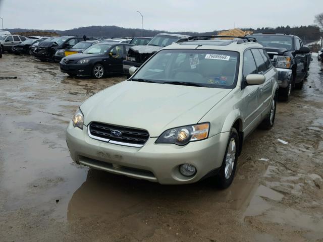 4S4BP62CX57348428 - 2005 SUBARU LEGACY OUT TAN photo 2