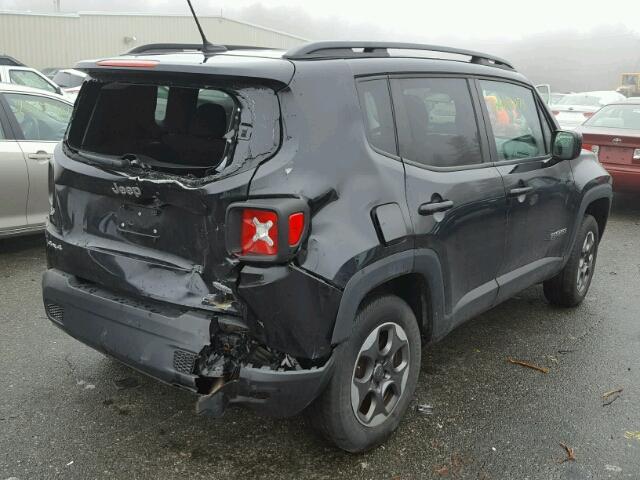 ZACCJBBH0FPB68045 - 2015 JEEP RENEGADE L BLACK photo 4