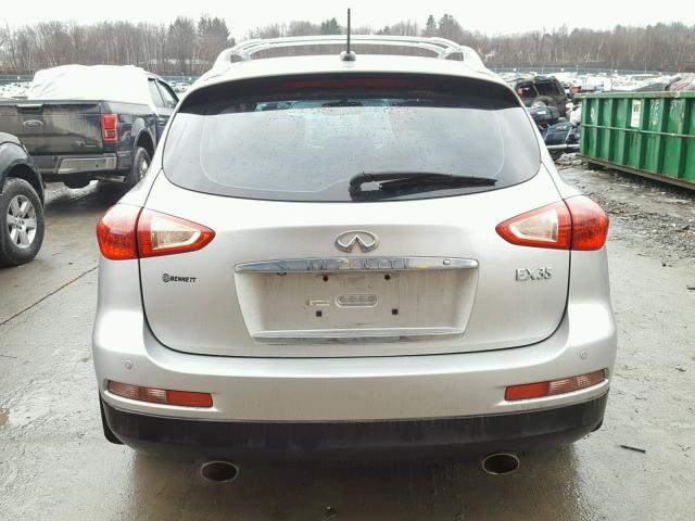 JNKAJ09F99M952072 - 2009 INFINITI EX35 BASE SILVER photo 10