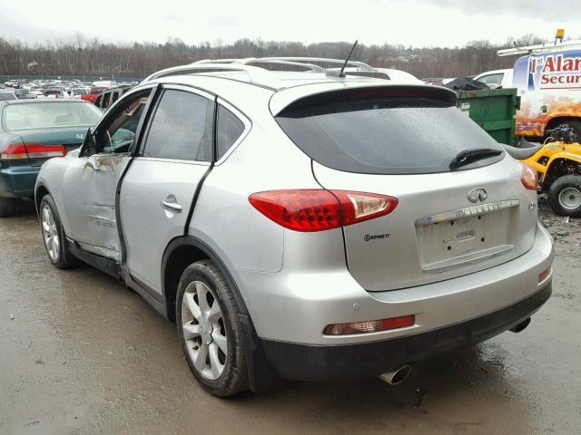 JNKAJ09F99M952072 - 2009 INFINITI EX35 BASE SILVER photo 3