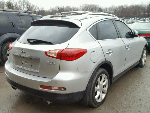 JNKAJ09F99M952072 - 2009 INFINITI EX35 BASE SILVER photo 4