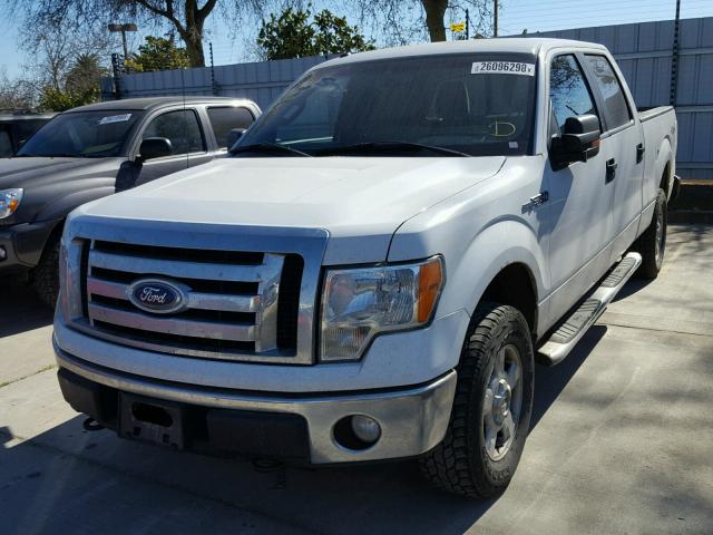 1FTFW1EV1AFD56782 - 2010 FORD F150 SUPER WHITE photo 2