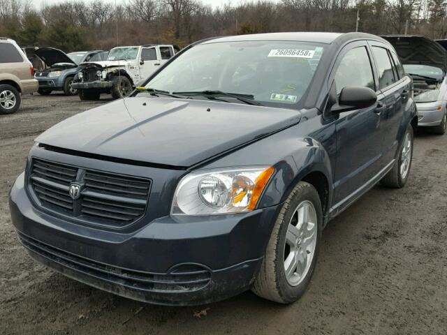 1B3HB28B68D718415 - 2008 DODGE CALIBER BLUE photo 2