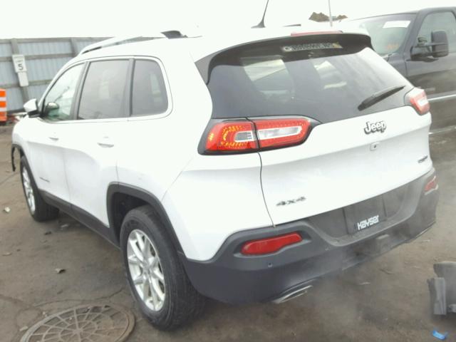 1C4PJMCS7FW595449 - 2015 JEEP CHEROKEE L WHITE photo 3