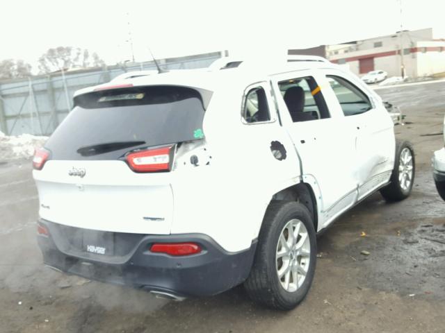 1C4PJMCS7FW595449 - 2015 JEEP CHEROKEE L WHITE photo 4