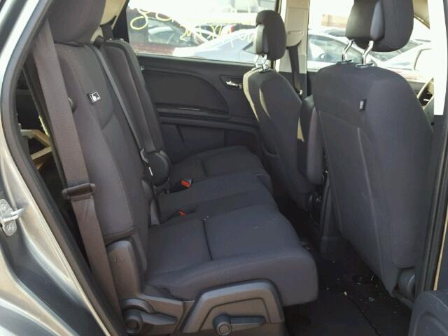 3D4PG4FB8AT155784 - 2010 DODGE JOURNEY SE GRAY photo 6