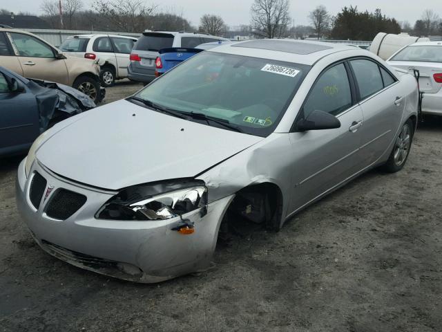 1G2ZH58N374226876 - 2007 PONTIAC G6 GT SILVER photo 2