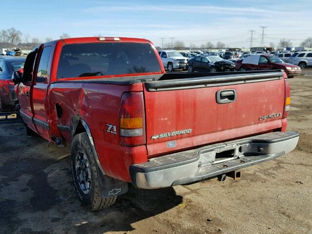 2GCEK19V121176924 - 2002 CHEVROLET SILVERADO RED photo 3