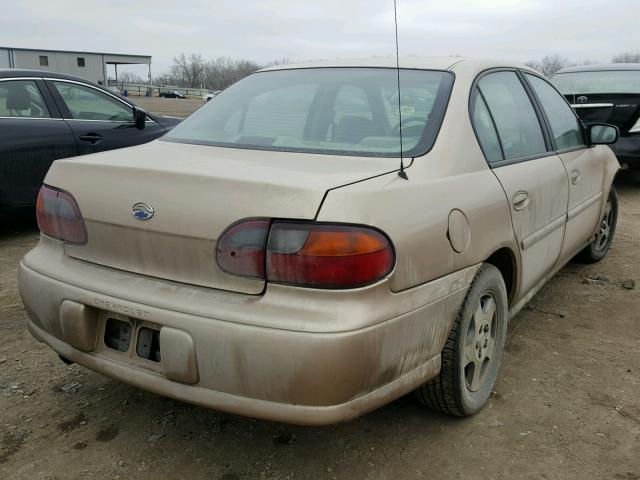 1G1ND52J53M614285 - 2003 CHEVROLET MALIBU TAN photo 4