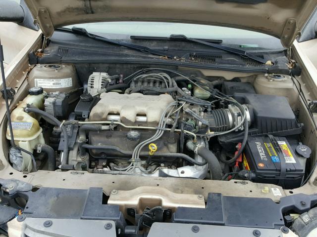 1G1ND52J53M614285 - 2003 CHEVROLET MALIBU TAN photo 7