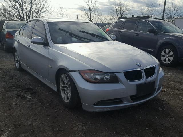 WBAVA37528NL46259 - 2008 BMW 328 I SILVER photo 1