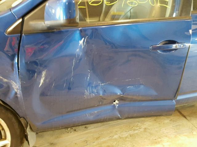 JN8AS58V58W128727 - 2008 NISSAN ROGUE S BLUE photo 9