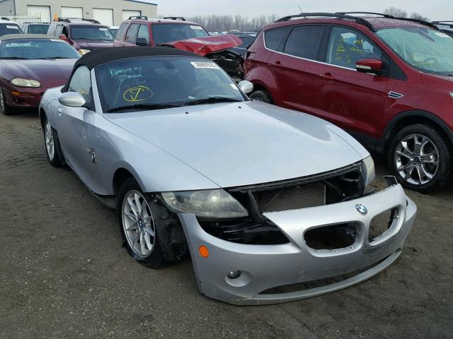 4USBT33595LS58056 - 2005 BMW Z4 2.5 SILVER photo 1