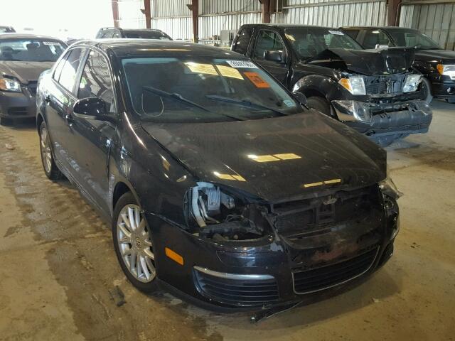 3VWJZ71K48M104466 - 2008 VOLKSWAGEN JETTA S BLACK photo 1