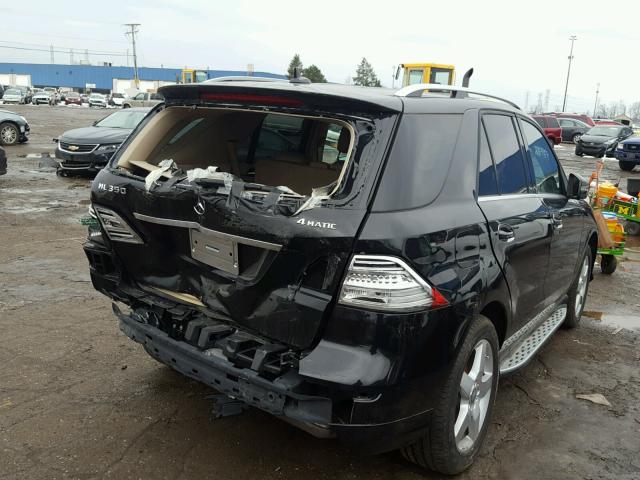 4JGDA5HB7FA552062 - 2015 MERCEDES-BENZ ML 350 4MA BLACK photo 4