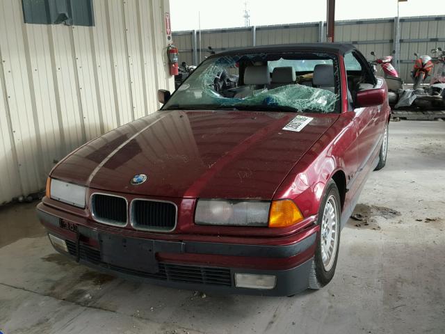 WBABJ6322RJD36150 - 1994 BMW 325 IC AUT MAROON photo 2