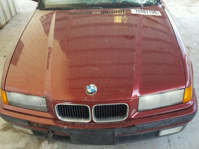 WBABJ6322RJD36150 - 1994 BMW 325 IC AUT MAROON photo 7