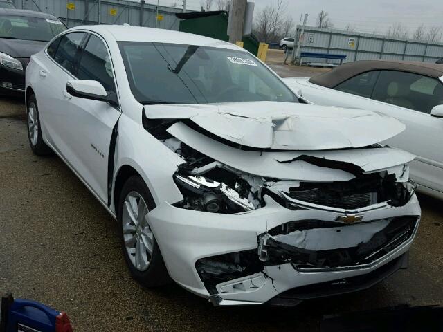 1G1ZE5ST3GF242892 - 2016 CHEVROLET MALIBU LT WHITE photo 1