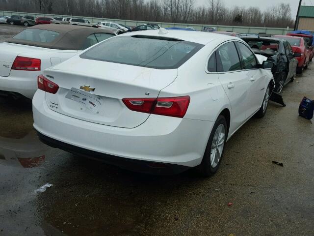 1G1ZE5ST3GF242892 - 2016 CHEVROLET MALIBU LT WHITE photo 4