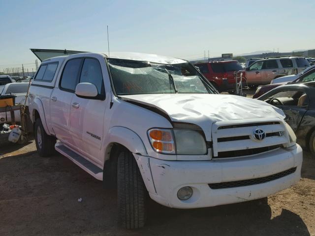 5TBET38104S452120 - 2004 TOYOTA TUNDRA DOU WHITE photo 1