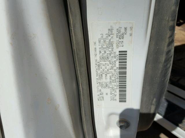 5TBET38104S452120 - 2004 TOYOTA TUNDRA DOU WHITE photo 10