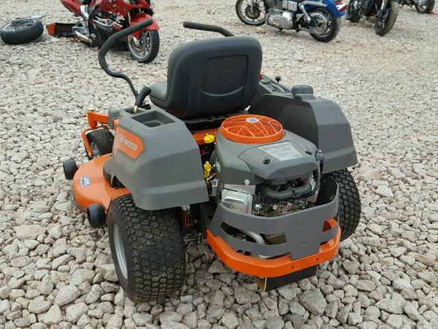 170217YG27310 - 2017 HUSQVARNA LAWNMOWER ORANGE photo 3