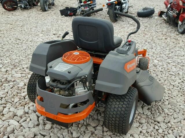 170217YG27310 - 2017 HUSQVARNA LAWNMOWER ORANGE photo 4