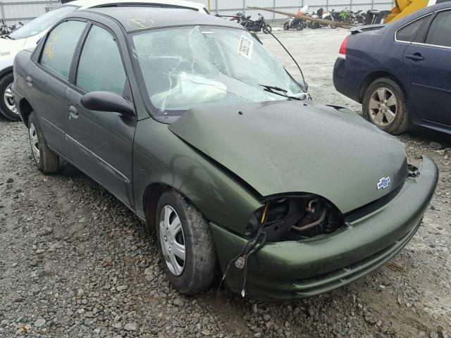 2C1MR5220X6716835 - 1999 CHEVROLET METRO LSI GREEN photo 1