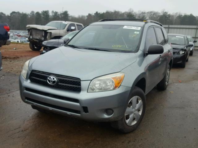 JTMZD33V576038111 - 2007 TOYOTA RAV4 GREEN photo 2