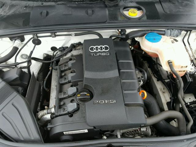 WAUDF48HX7K025582 - 2007 AUDI A4 2.0T CA WHITE photo 7