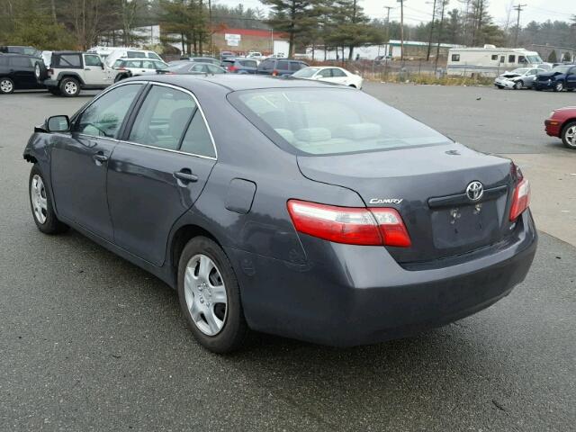 4T1BE46K09U268106 - 2009 TOYOTA CAMRY BASE GRAY photo 3