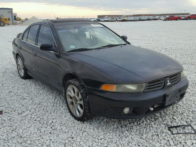 4A3AA46G72E160151 - 2002 MITSUBISHI GALANT ES BLACK photo 1