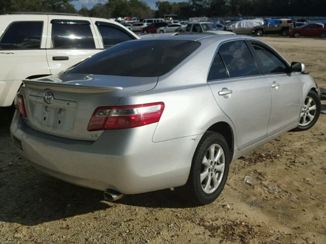 4T1BE46K59U318739 - 2009 TOYOTA CAMRY BASE SILVER photo 4