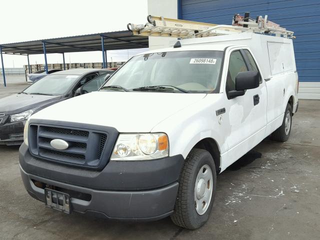 1FTRF12218KD93310 - 2008 FORD F150 WHITE photo 2