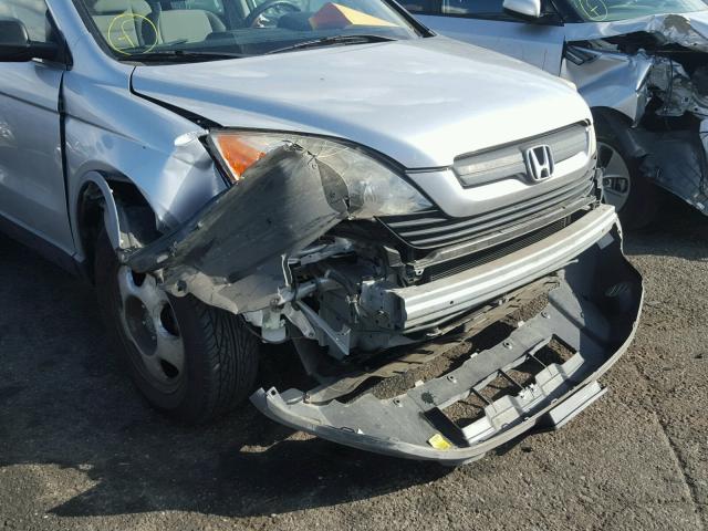 JHLRE383X9C014317 - 2009 HONDA CR-V LX SILVER photo 9