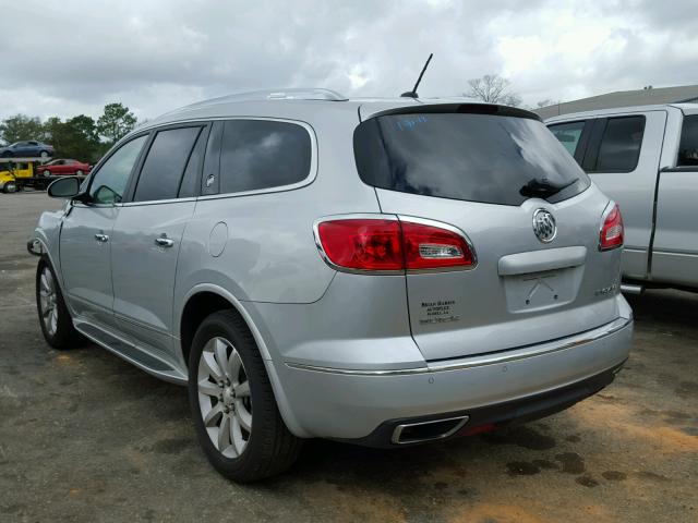 5GAKRCKD8FJ250655 - 2015 BUICK ENCLAVE SILVER photo 3